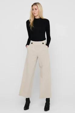 JDY Pantalón estilo culotte largo^Mujer Pantalones