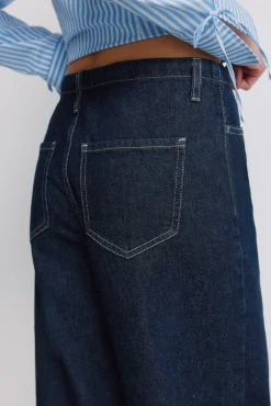 Springfield Pantal&oacute;n jogger ancho^Mujer Jeans|Pantalones