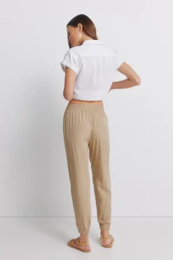 Springfield Pantal&oacute;n jogger con goma^Mujer Pantalones|Basic Bar