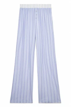 Women'secret Pantal&oacute;n largo 100% algod&oacute;n rayas azul^Mujer Pijamas