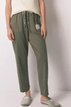 Women'secret Pantal&oacute;n largo algod&oacute;n verde^Mujer Pijamas