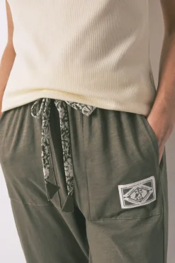 Women'secret Pantal&oacute;n largo algod&oacute;n verde^Mujer Pijamas