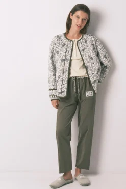 Women'secret Pantal&oacute;n largo algod&oacute;n verde^Mujer Pijamas