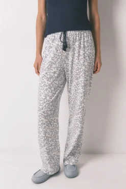 Women'secret Pantal&oacute;n largo algod&oacute;n floral^Mujer Pijamas