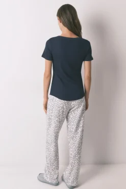 Women'secret Pantal&oacute;n largo algod&oacute;n floral^Mujer Pijamas