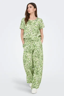 JDY Pantal&oacute;n largo ancho^Mujer Pantalones|Total Look