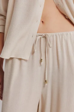 Springfield Pantal&oacute;n largo ancho^Mujer Pantalones|Basic Bar