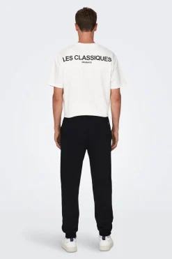 Only & Sons Pantal&oacute;n largo de ch&aacute;ndal^Hombre Pantalones|Deporte