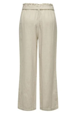 JDY Pantal&oacute;n largo de lino^Mujer Lino|Pantalones