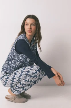 Women'secret Pantalón largo boho^Mujer Pijamas