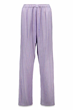 Women'secret Pantal&oacute;n largo franela print rayas multicolor^Mujer Pijamas