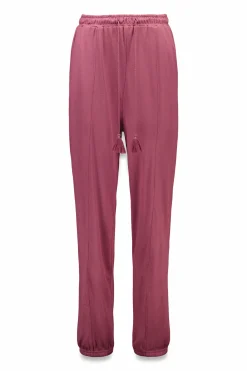 Women'secret Pantal&oacute;n largo punto suave granate^Mujer Pijamas