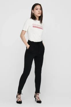 Only Pantal&oacute;n largo recto estilo chino^Mujer Pantalones