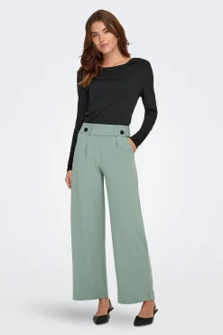 JDY Pantal&oacute;n largo wideleg^Mujer Pantalones