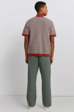Springfield Pantal&oacute;n lino straight fit^Hombre Lino|Pantalones