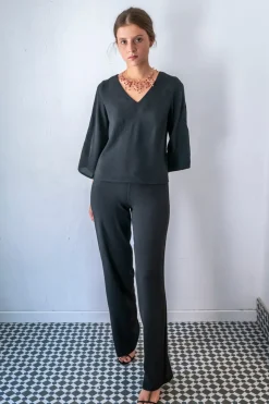 Cul Sac Pantalón Palazzo^Mujer Pantalones|Ropa