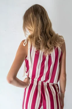 Cul Sac Pantal&oacute;n palazzo el&aacute;stico^Mujer Pantalones|Total Look