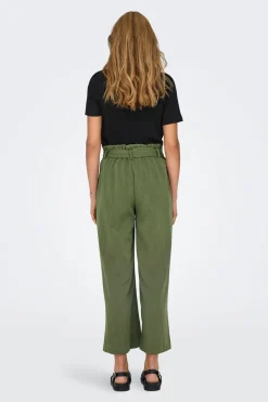 Only Pantal&oacute;n paperbag fluido^Mujer Pantalones