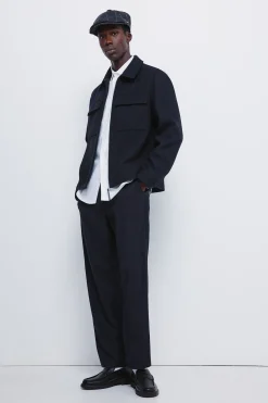 Springfield Pantal&oacute;n rayas straight fit^Hombre Pantalones