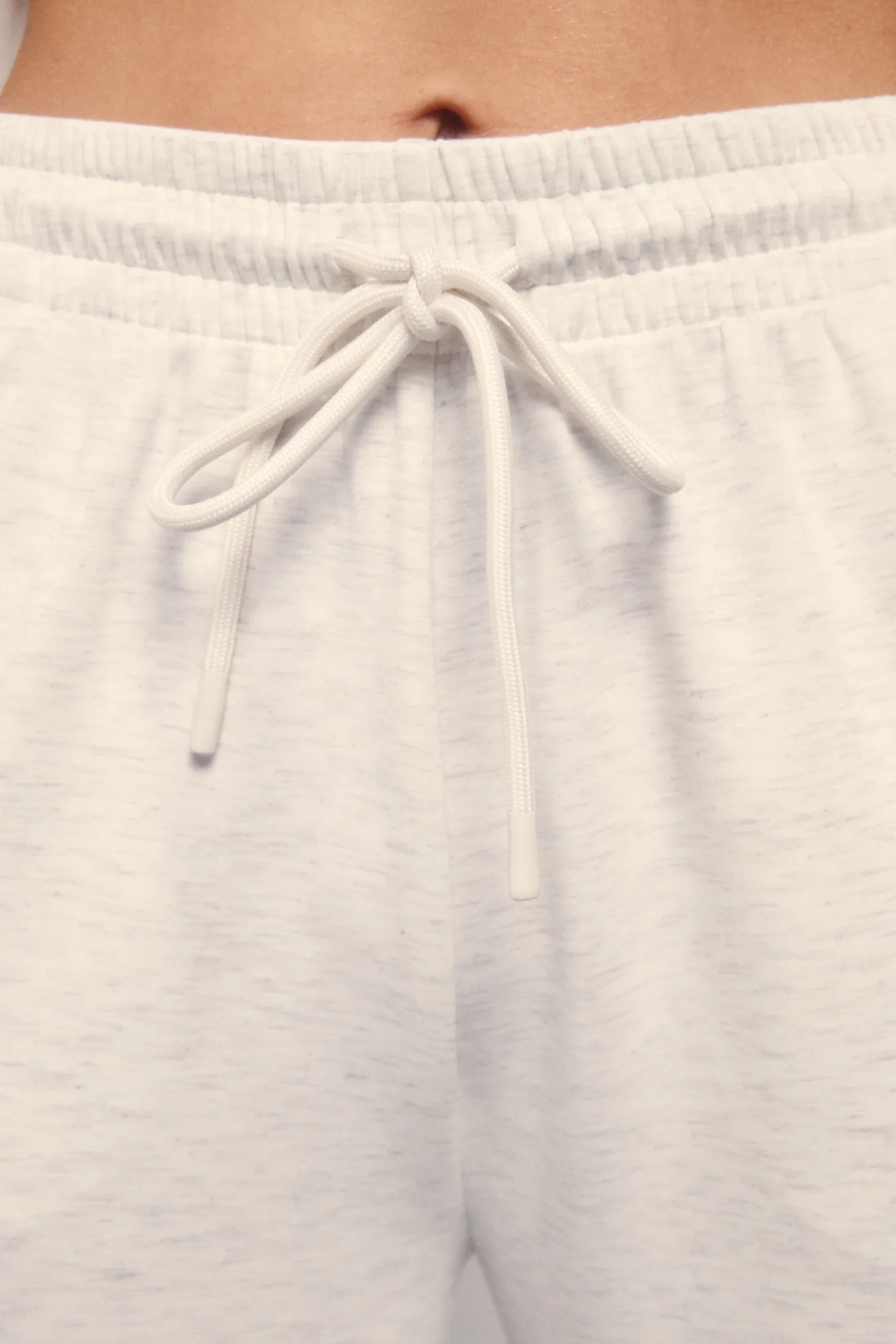 Dash and Stars Pantalón recto ancho tacto suave gris^Mujer Deporte