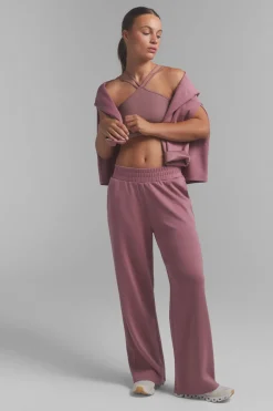 Dash and Stars Pantal&oacute;n recto ancho suave^Mujer Deporte