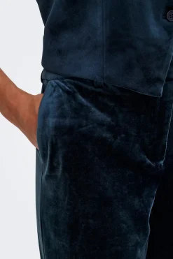 Only Pantal&oacute;n recto de terciopelo^Mujer Pantalones|Total Look