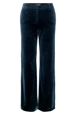 Only Pantal&oacute;n recto de terciopelo^Mujer Pantalones|Total Look