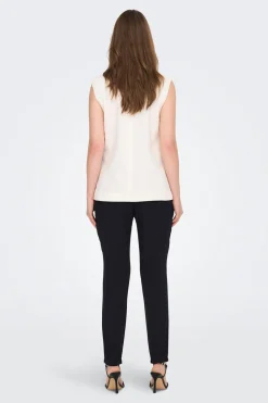 Only Pantal&oacute;n recto fluido^Mujer Pantalones