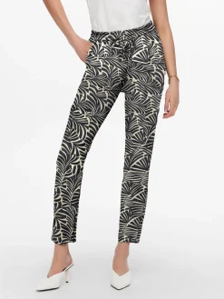 Only Pantal&oacute;n recto fluido^Mujer Pantalones