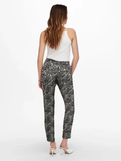 Only Pantal&oacute;n recto fluido^Mujer Pantalones