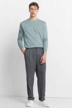 Springfield Pantal&oacute;n recto rayas relaxed fit^Hombre Pantalones|Chinos