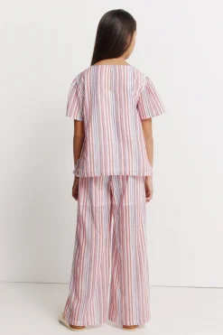 Springfield Kids Pantal&oacute;n set lurex ni&ntilde;a^Niños Pantalones