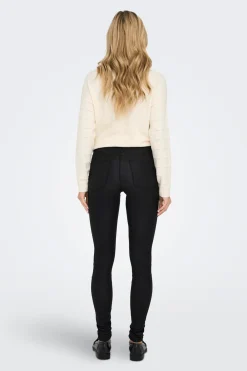Only Pantal&oacute;n skinny efecto coated^Mujer Pantalones