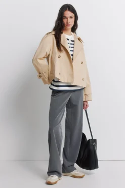 Springfield Pantal&oacute;n tailoring recto^Mujer Pantalones