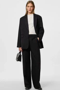 Pieces Pantal&oacute;n traje wide^Mujer Pantalones