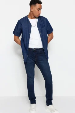 Trendyol Pantalón vaquero ajustado^Hombre Pantalones