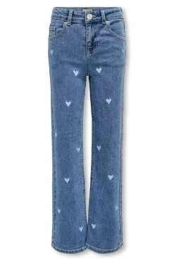 Only Girls Pantal&oacute;n vaquero bordado ni&ntilde;a^Niños Jeans