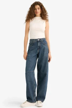 DeFacto Pantal&oacute;n vaquero de talle alto^Mujer Jeans