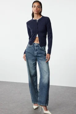 Trendyol Pantal&oacute;n vaquero holgado^Mujer Jeans|Pantalones