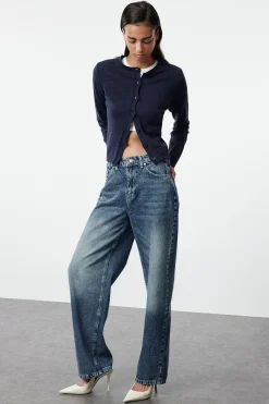 Trendyol Pantal&oacute;n vaquero holgado^Mujer Jeans|Pantalones