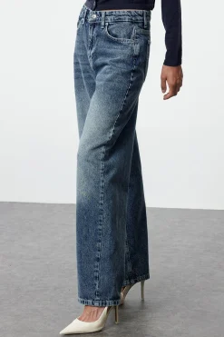Trendyol Pantal&oacute;n vaquero holgado^Mujer Jeans|Pantalones