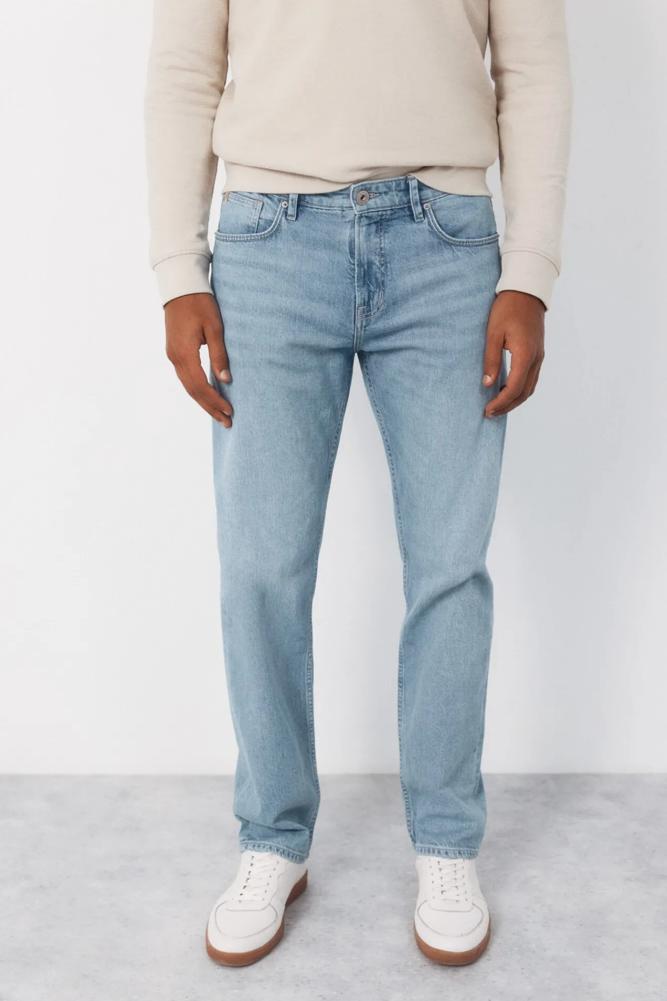 Cortefiel Pantalón vaquero ligero regular fit^Hombre Jeans