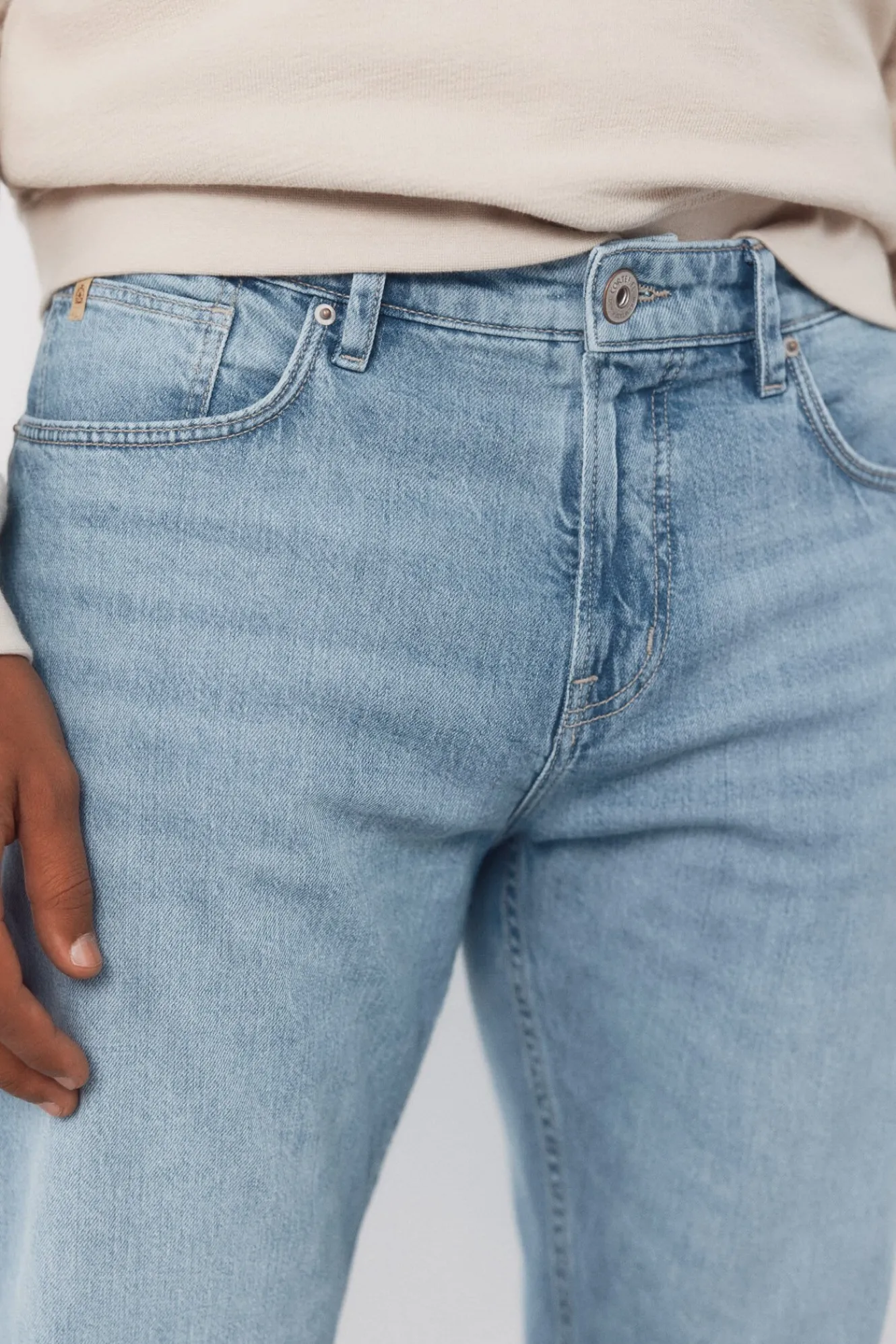 Cortefiel Pantalón vaquero ligero regular fit^Hombre Jeans