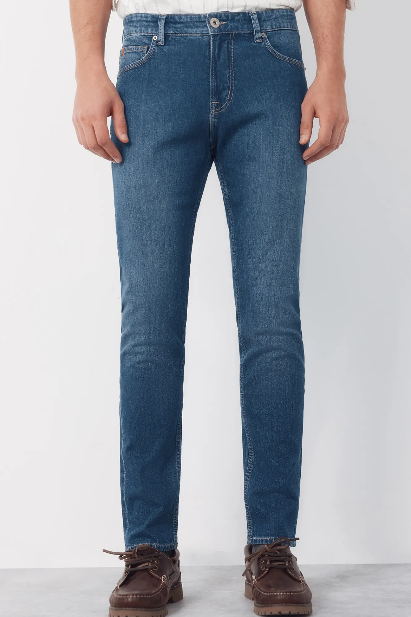 Cortefiel Pantalón vaquero ligero slim fit^Hombre Jeans