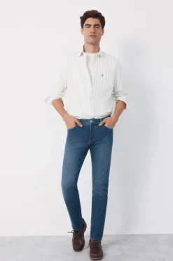 Cortefiel Pantal&oacute;n vaquero ligero slim fit^Hombre Jeans