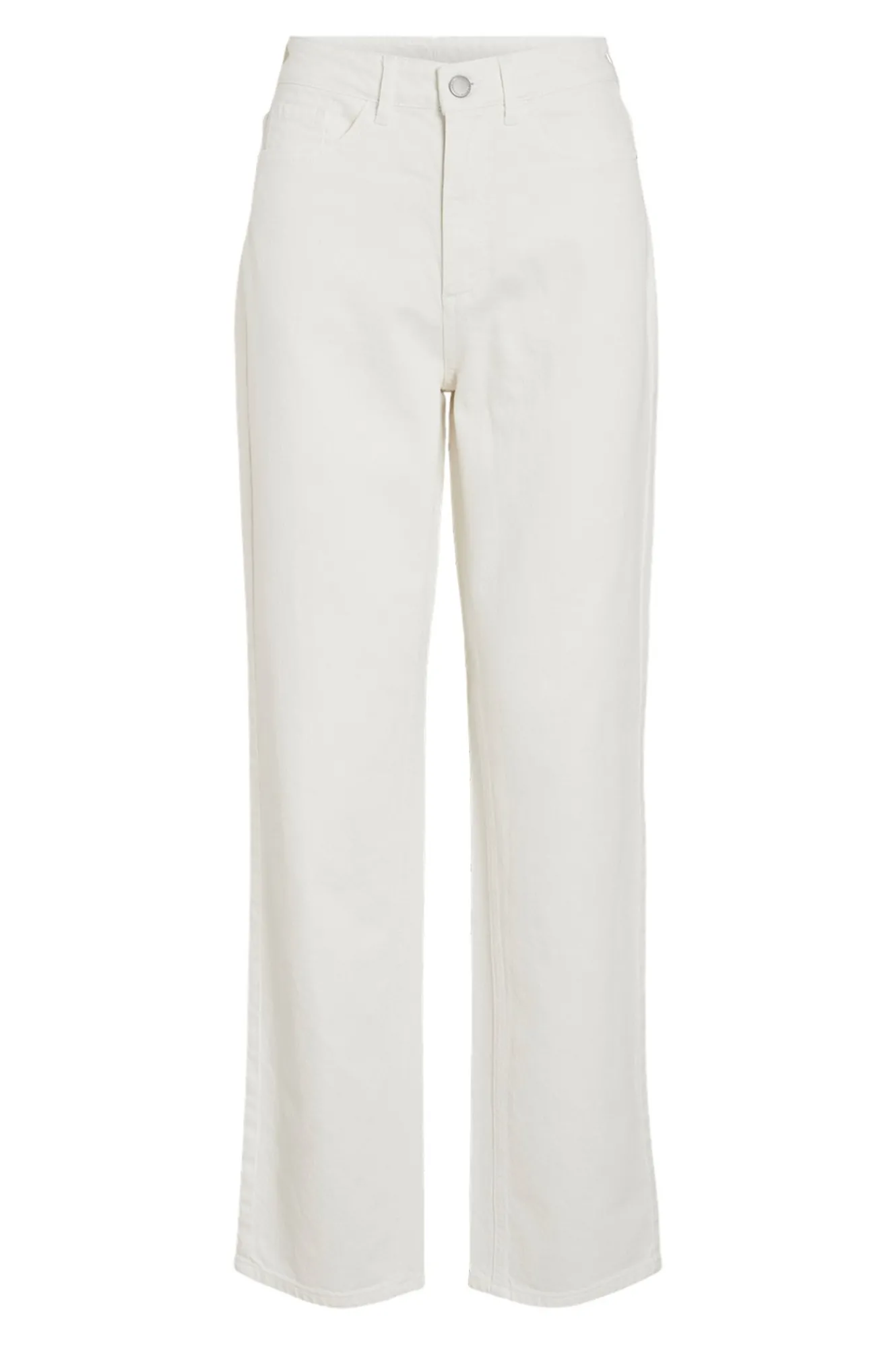 Vila Pantalón vaquero recto con cintura alta^Mujer Jeans