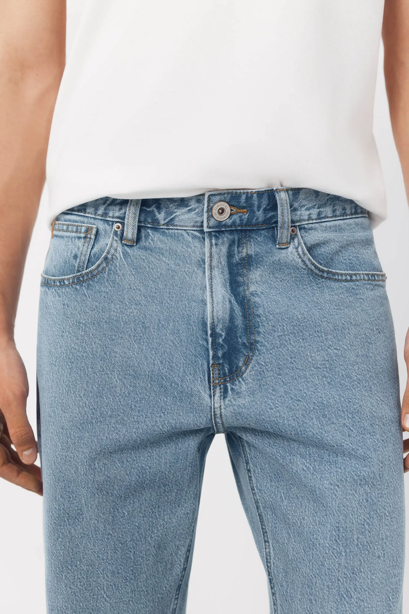 Cortefiel Pantalón vaquero straight fit^Hombre Jeans