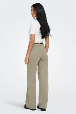 Only Pantal&oacute;n wide con cintur&oacute;n^Mujer Jeans