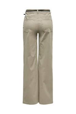 Only Pantal&oacute;n wide con cintur&oacute;n^Mujer Jeans