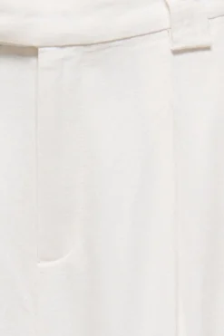 Only Pantal&oacute;n wide de lino^Mujer Lino